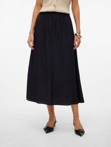 Vero Moda VMJOSIE Lång kjol -Black - 10303407