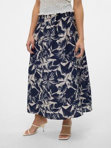 Vero Moda VMJOSIE Long Skirt -Navy Blazer - 10303407