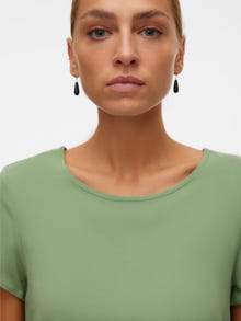 Vero Moda VMBELLA Top -Hedge Green - 10303431