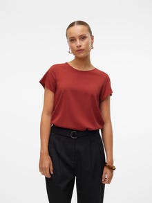Vero Moda VMBELLA Top -Fired Brick - 10303431