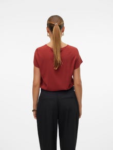 Vero Moda VMBELLA Top -Fired Brick - 10303431