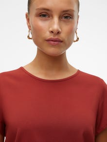 Vero Moda VMBELLA Top -Fired Brick - 10303431