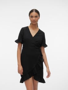 Vero Moda VMCHRIS Kort klänning -Black - 10303454