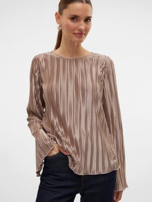 Vero Moda VMRIKKI Topit -Raw Umber - 10303535