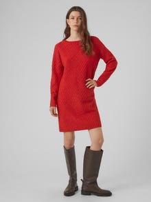 Vero Moda VMANJASTINNA Midikleid -Goji Berry - 10303570