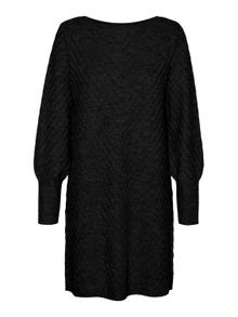 Vero Moda VMANJASTINNA Midi dress -Black - 10303570