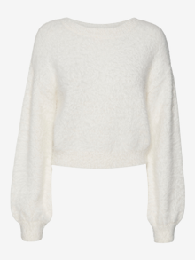 Vero Moda VMFLUFFY Pullover -Snow White - 10303579