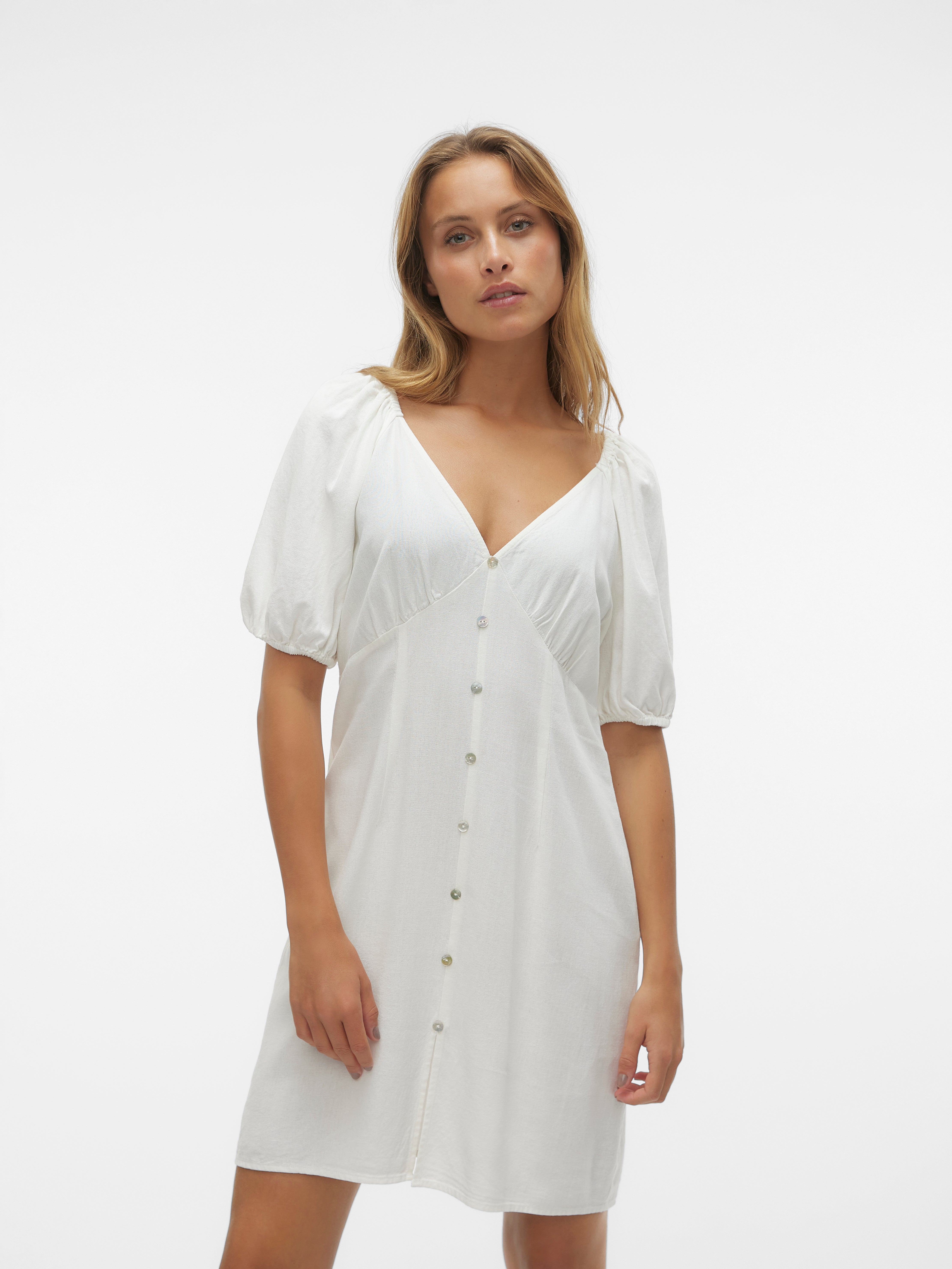 Vero moda robe blanche sale