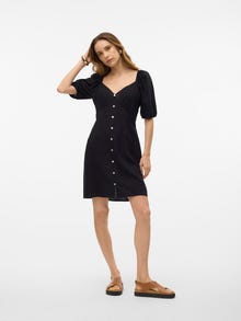 Vero Moda VMMYMILO Kort kjole -Black - 10303624