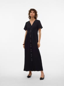 Vero Moda VMNATALI Lange jurk -Black - 10303625