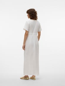 Vero Moda VMNATALI Długa sukienka -Snow White - 10303625