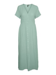 Vero Moda VMNATALI Robe longue -Silt Green - 10303625
