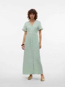 Vero Moda VMNATALI Vestido largo -Silt Green - 10303625