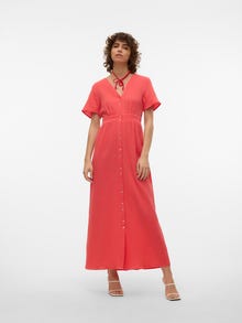 Vero Moda VMNATALI Long dress -Cayenne - 10303625