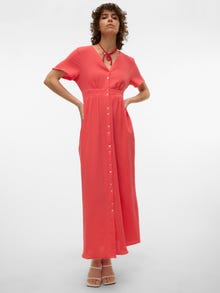 Vero Moda VMNATALI Lang kjole -Cayenne - 10303625