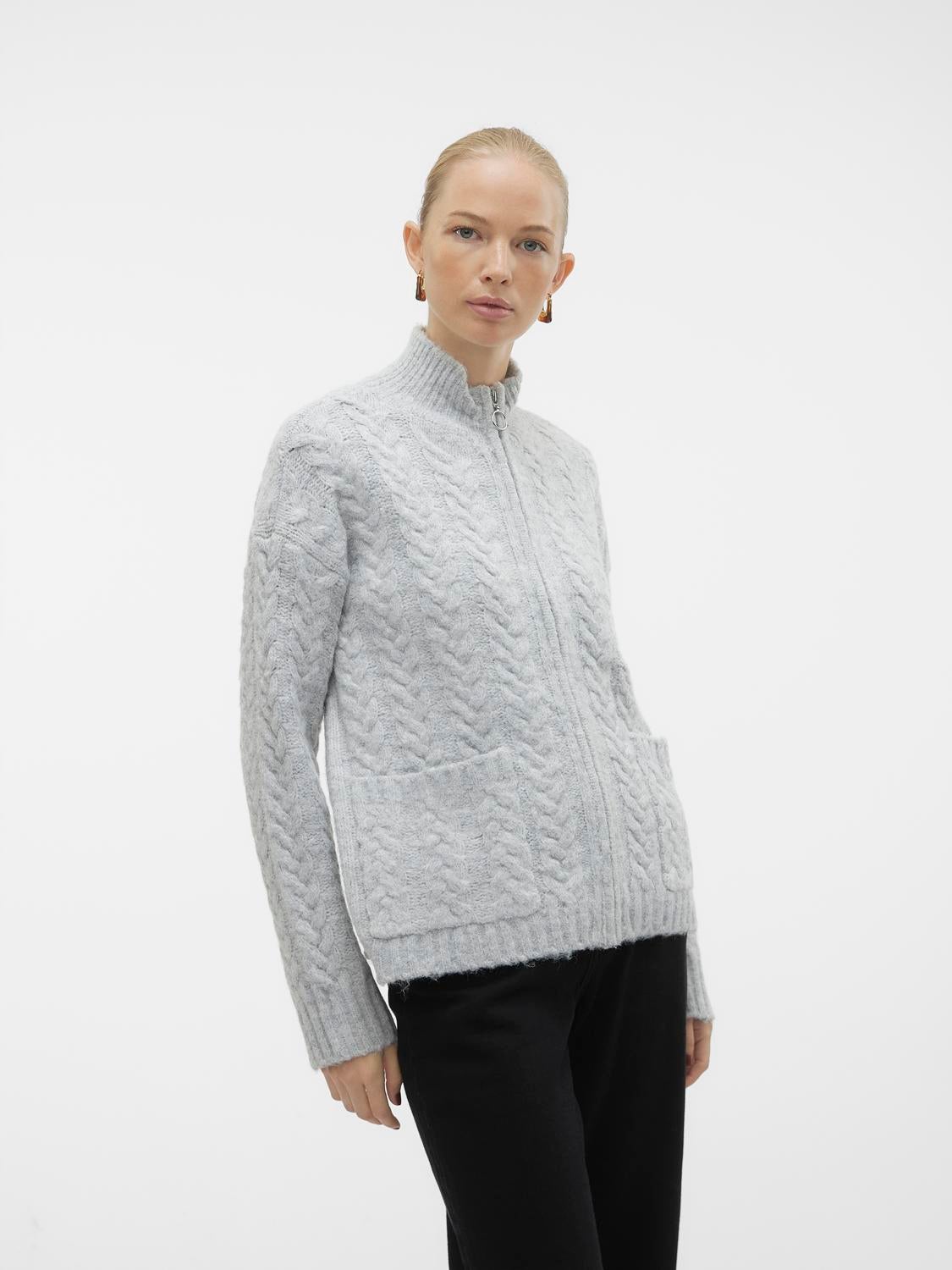 Vero moda grey on sale cardigan