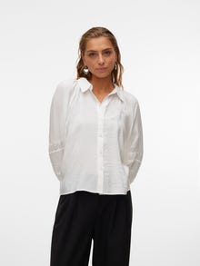 Vero Moda VMHANNA Shirt -Snow White - 10303629