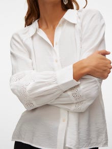 Vero Moda VMHANNA Shirt -Snow White - 10303629