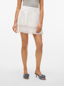 Vero Moda VMNATALI Short Skirt -Snow White - 10303631