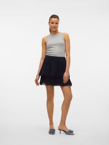 Vero Moda VMNATALI Kort kjol -Black - 10303631