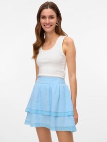 Vero Moda VMNATALI Short Skirt -Airy Blue - 10303631