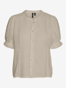 Vero Moda VMNATALI Top -Oatmeal - 10303632