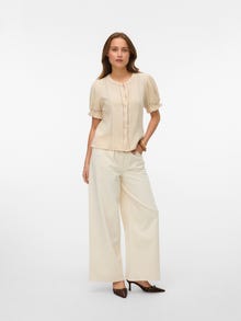 Vero Moda VMNATALI Top -Oatmeal - 10303632