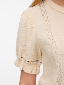 Vero Moda VMNATALI Top -Oatmeal - 10303632
