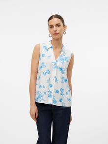 Vero Moda VMMYMILO Shirt -Ibiza Blue - 10303648
