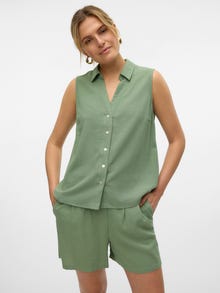 Vero Moda VMMYMILO Shirt -Hedge Green - 10303648