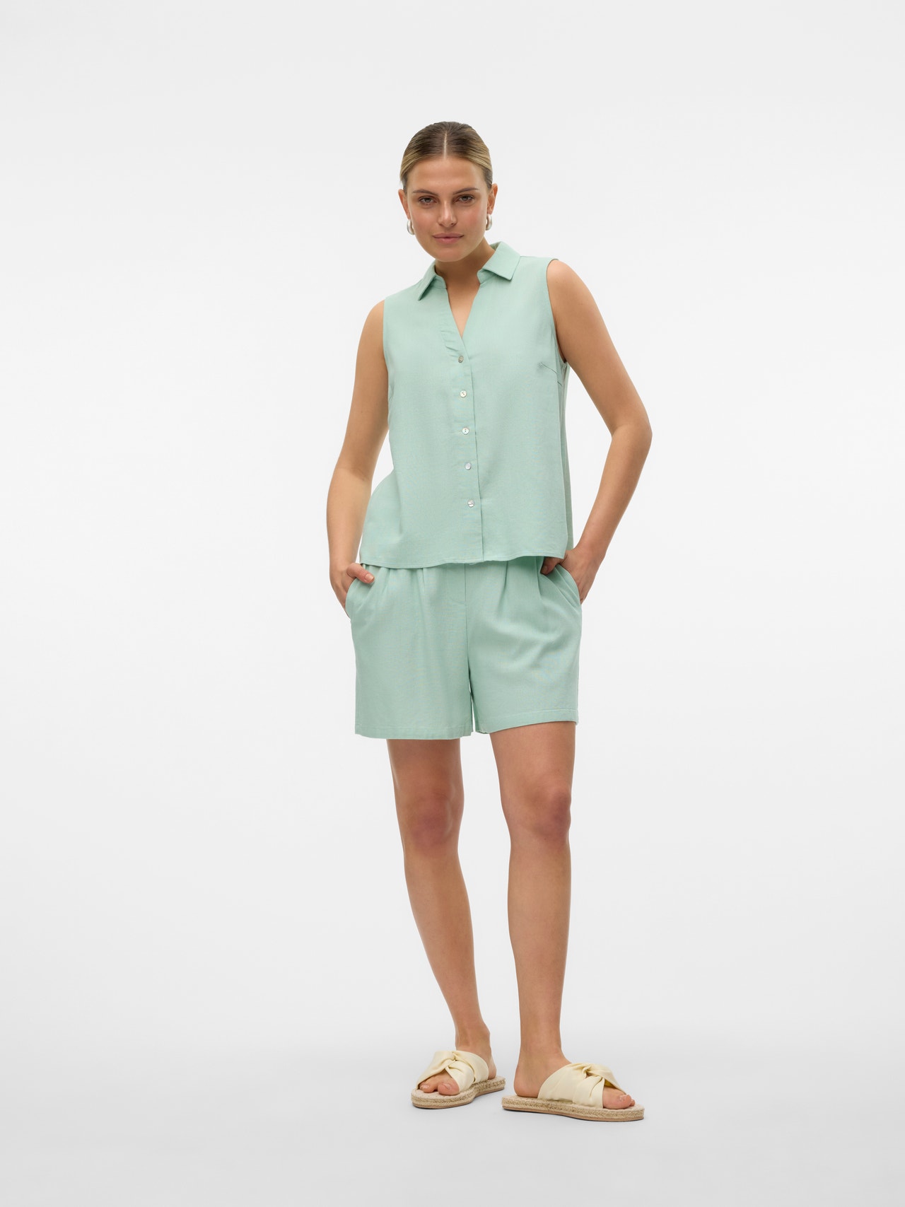 Vero Moda VMMYMILO Overhemd -Silt Green - 10303648