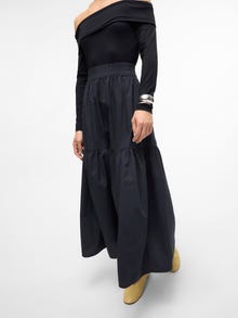 Vero Moda VMCHARLOTTE High waist Long Skirt -Black - 10303657