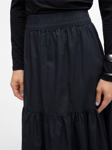 Vero Moda VMCHARLOTTE High waist Long Skirt -Black - 10303657