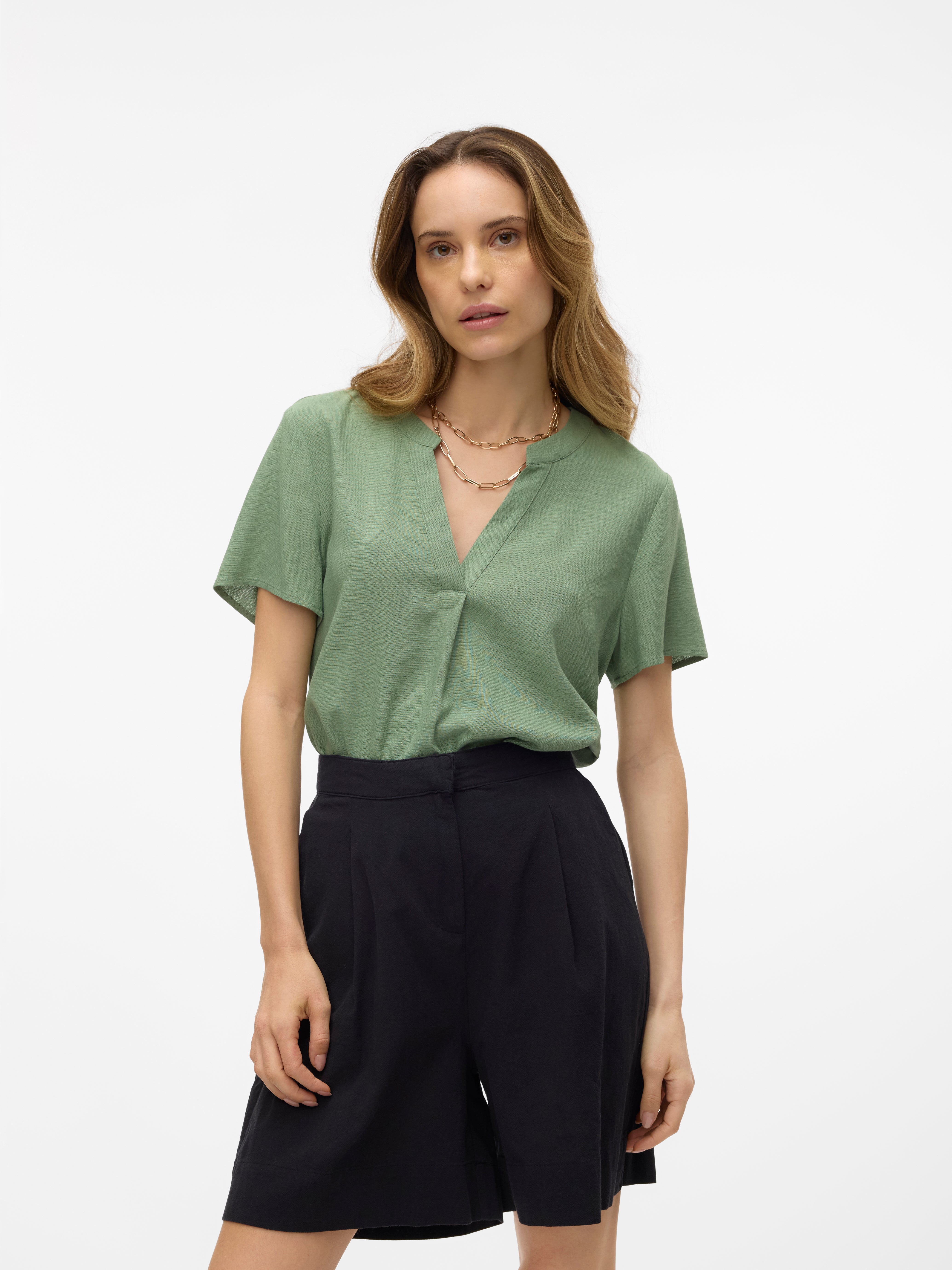 VMMYMILO Top | Dunkelgrün | Vero Moda®