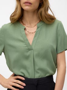 Vero Moda VMMYMILO Top -Hedge Green - 10303660