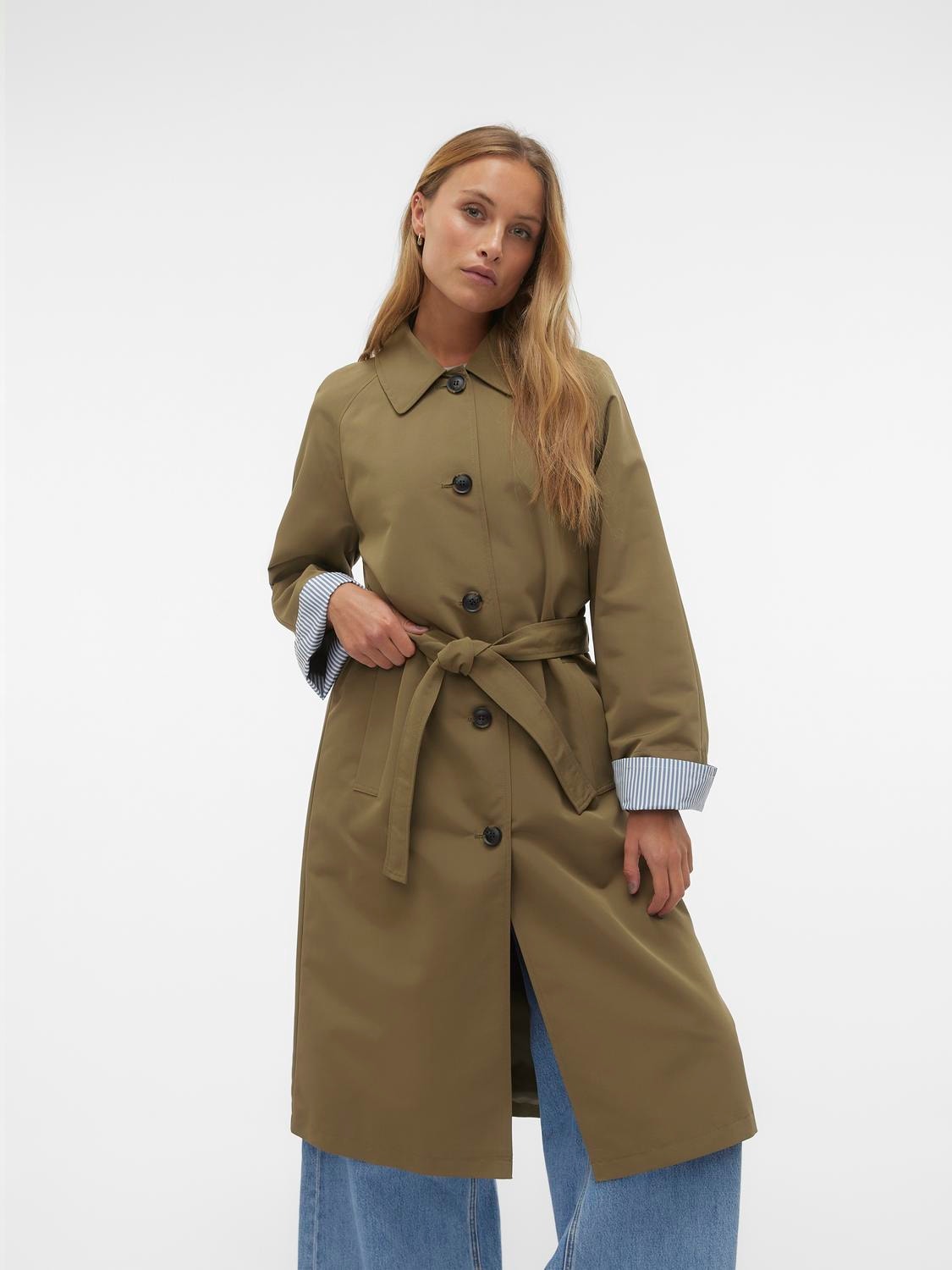 VMSALVIESOFIA Coat | Medium Brown | Vero Moda®