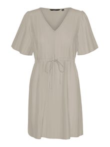 Vero Moda VMMYMILO Korte jurk -Silver Lining - 10303686