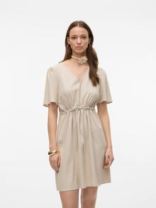 Vero Moda VMMYMILO Korte jurk -Silver Lining - 10303686