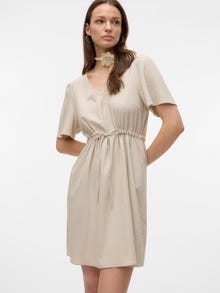 Vero Moda VMMYMILO Kort kjole -Silver Lining - 10303686