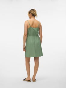 Vero Moda VMMYMILO Kort kjole -Hedge Green - 10303689