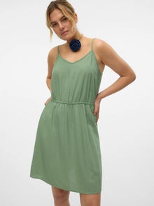 Vero Moda VMMYMILO Kort kjole -Hedge Green - 10303689