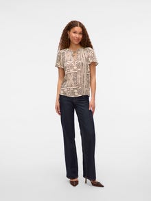 Vero Moda VMMENNY Top -Oatmeal - 10303693