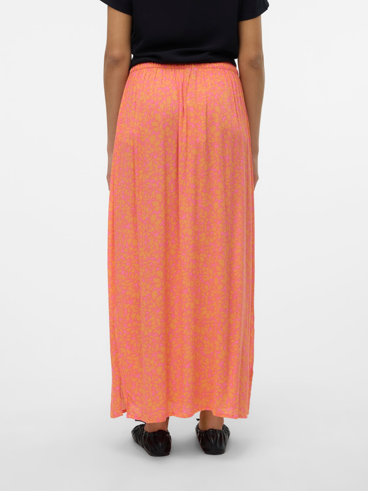 Vero Moda VMMENNY Lång kjol -Pink Cosmos - 10303696