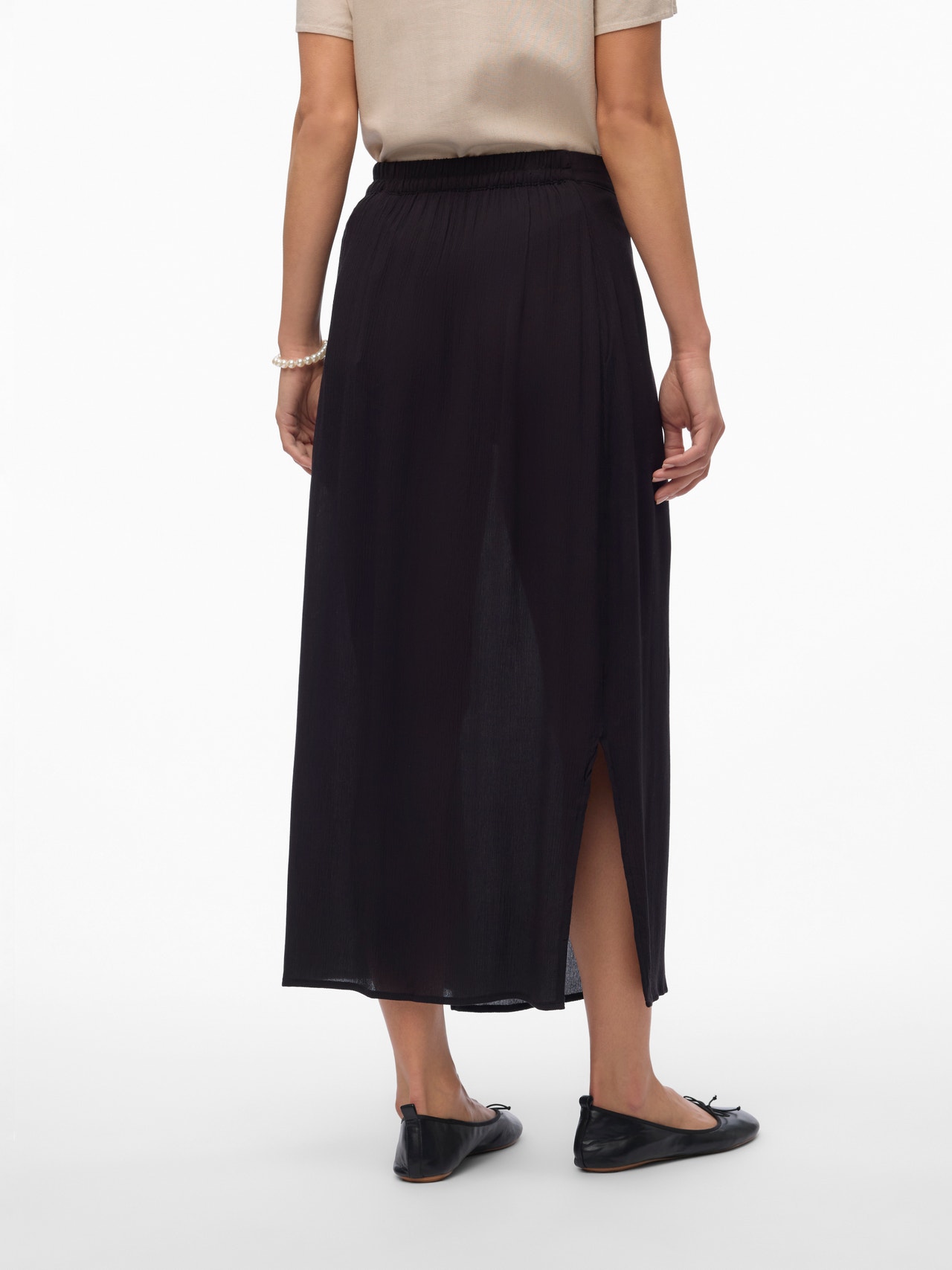Vero Moda VMMENNY Long Skirt -Black - 10303696
