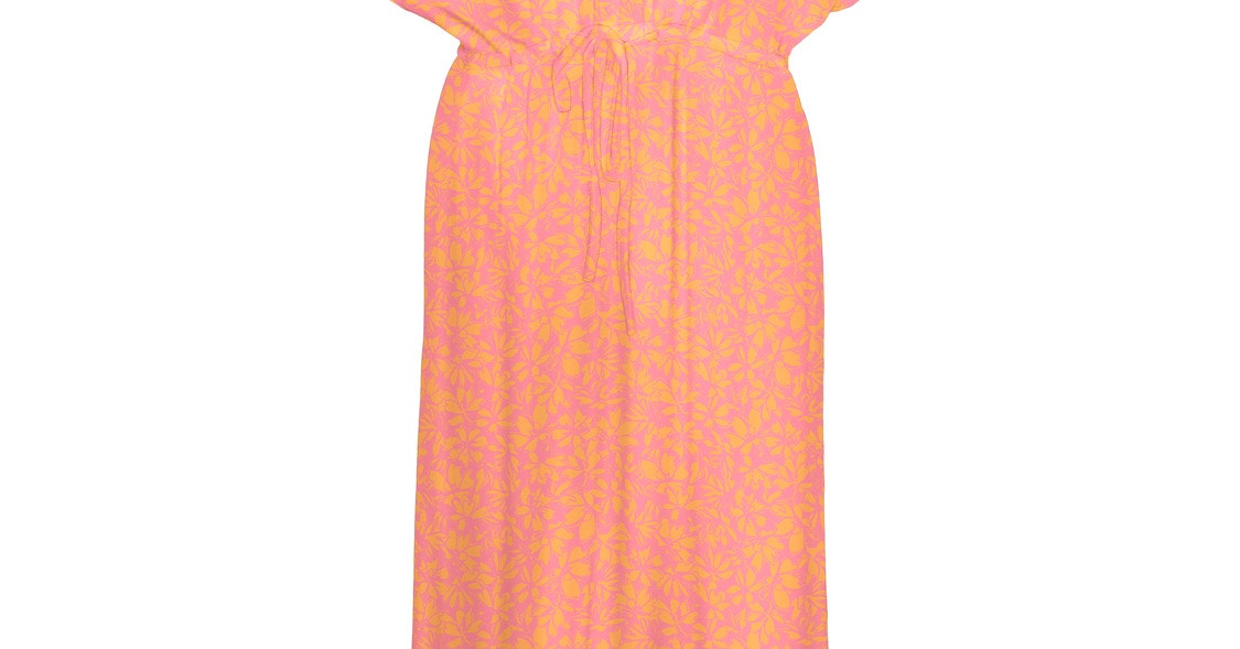 VERO MODA dam klänning VMMENNY - Snow White Prism pink caya