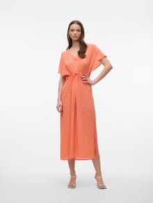 Vero Moda VMMENNY Lange jurk -Pink Cosmos - 10303701