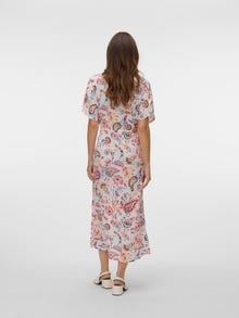 Vero Moda VMMENNY Lange jurk -Cloud Dancer - 10303701