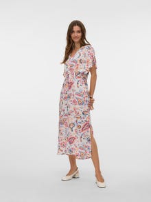 Vero Moda VMMENNY Lange jurk -Cloud Dancer - 10303701