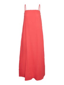 Vero Moda VMNATALI Lång klänning -Cayenne - 10303704