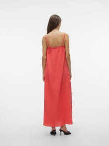Vero Moda VMNATALI Lång klänning -Cayenne - 10303704